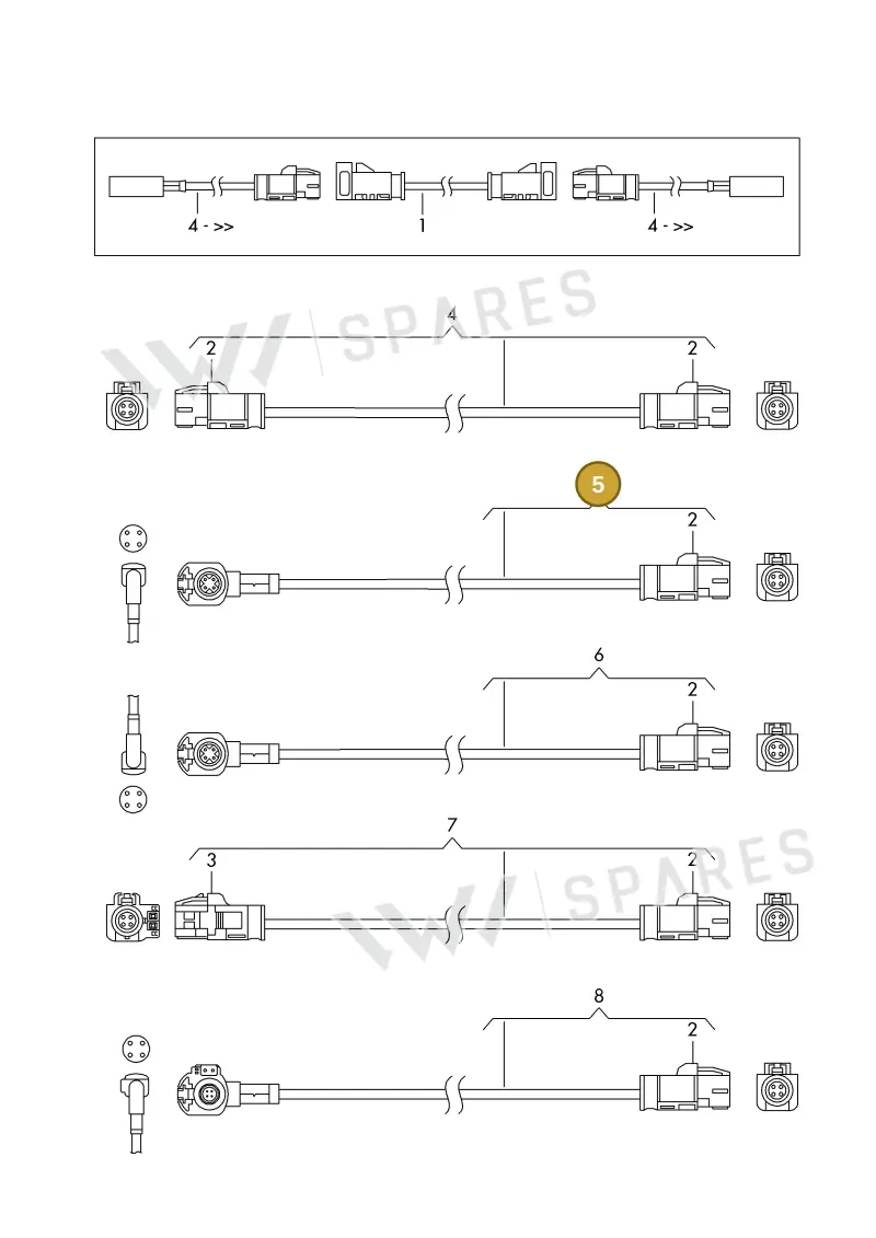 000098602A — Volkswagen 1J0 platform diagram 198035510, position 5