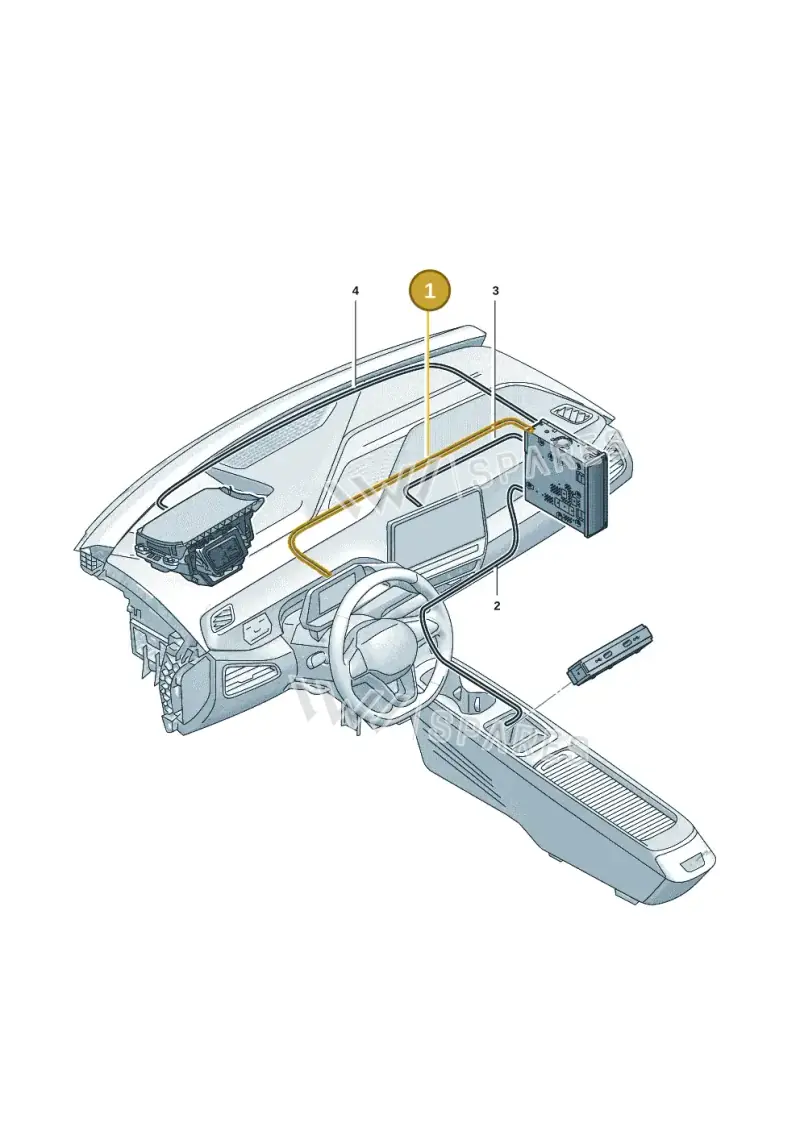 000098610A — Volkswagen Passat estate (2023-) diagram 10a972044, position 1