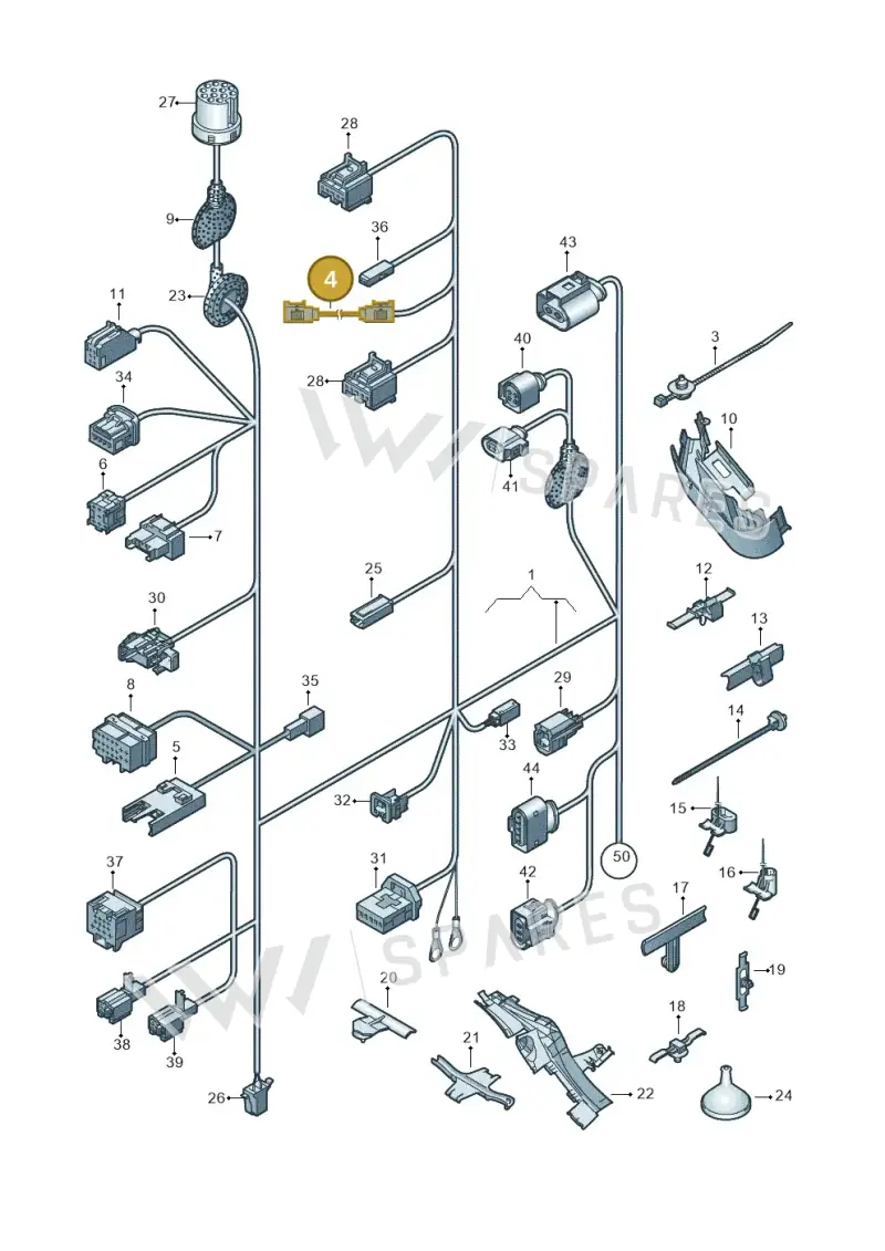 000098656 — Volkswagen Passat CC (2011-2016) diagram 460972010, position 4