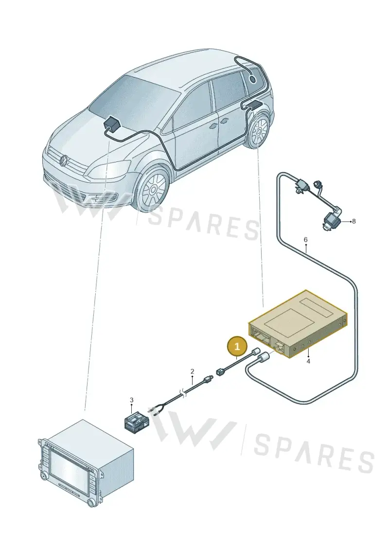 000098656 — Volkswagen Sharan BlueMotion (2015-2022) diagram 863972700, position 1