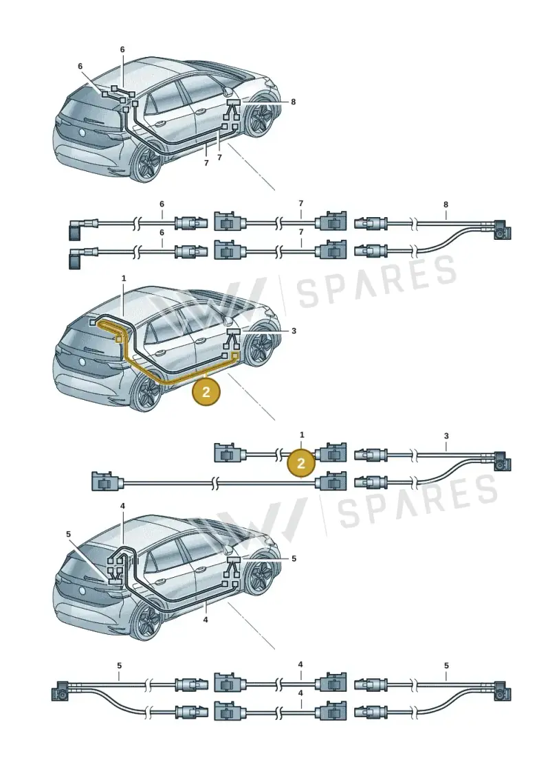 000098657 — Volkswagen ID.3 Pro (2019-2024) diagram 10a972085, position 2