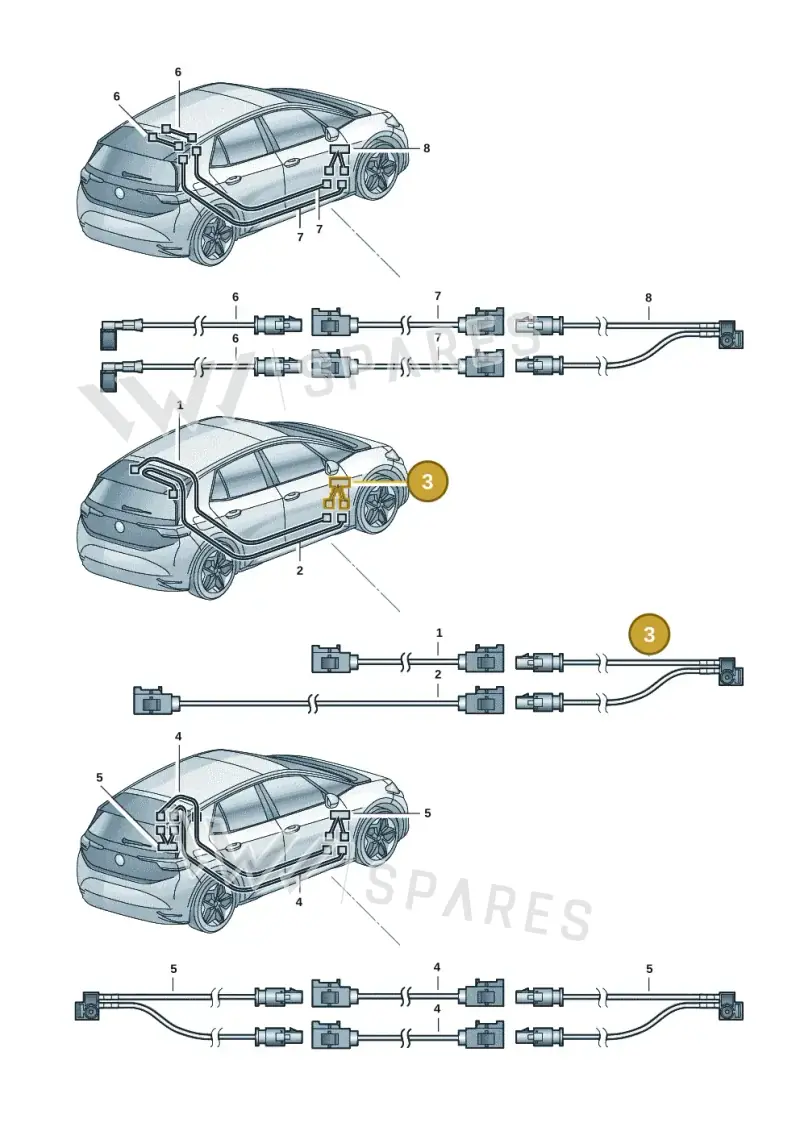 000098713A — Volkswagen ID.3 Pro (2019-2024) diagram 10a972085, position 3