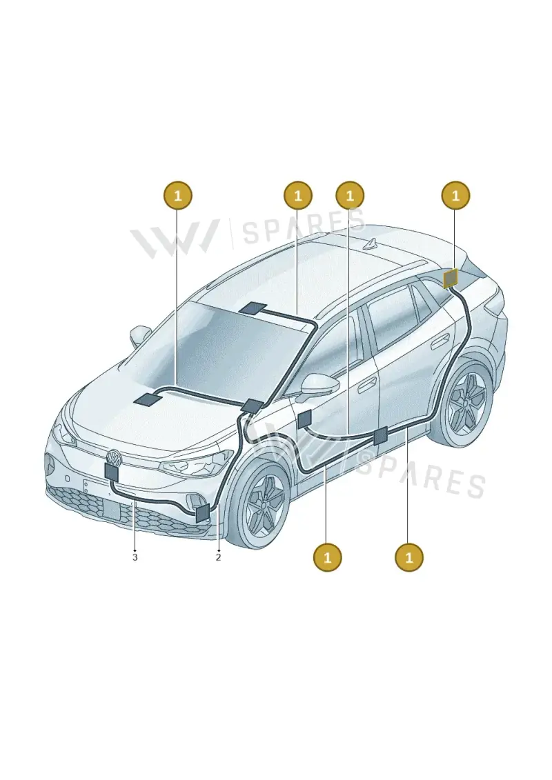 000098800AE — Volkswagen ID.4 (2020-2025) diagram 11a972041, position 1