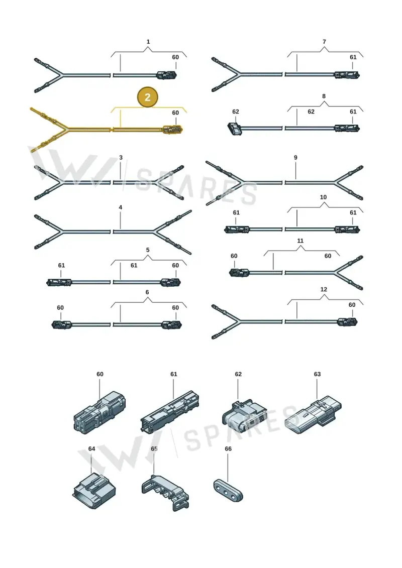 000098800AN — Audi A5 Limousine (2024-2025) diagram 596971802, position 2