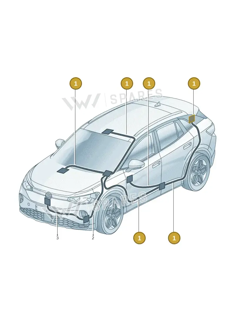 000098800BA — Volkswagen ID.4 (2020-2025) diagram 11a972041, position 1