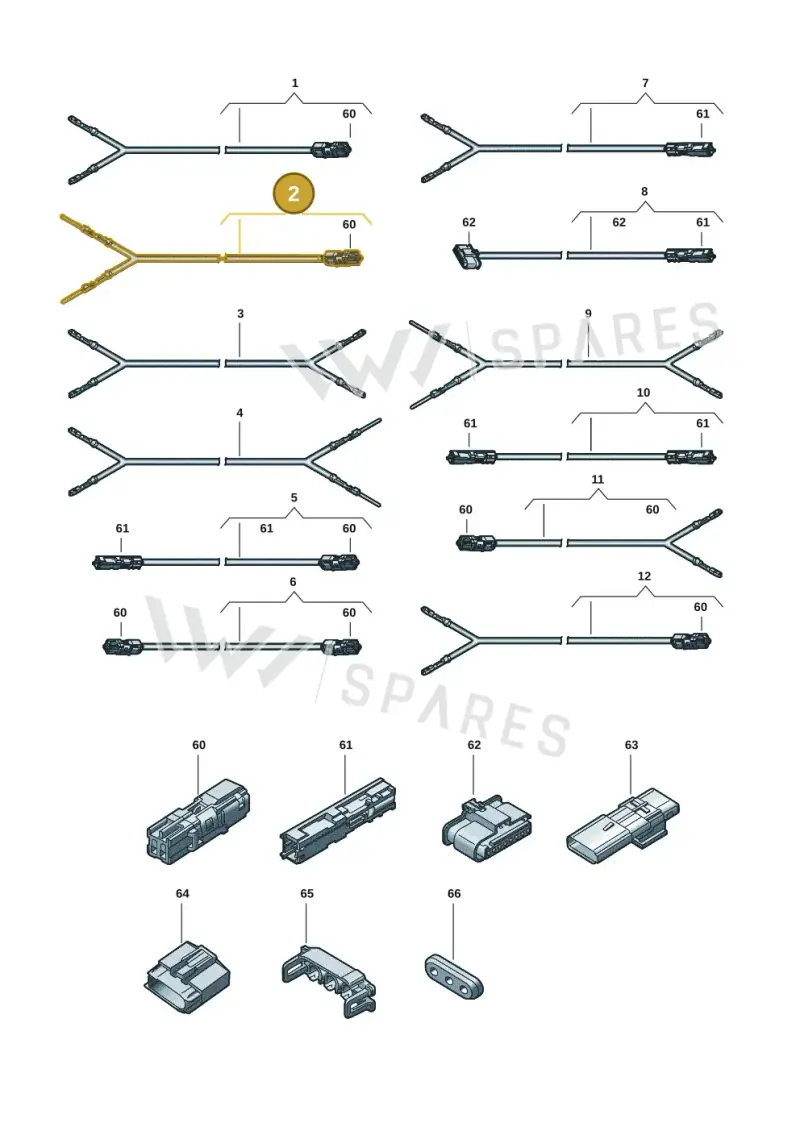 000098800DS — Audi A5 Limousine (2024-2025) diagram 596971802, position 2