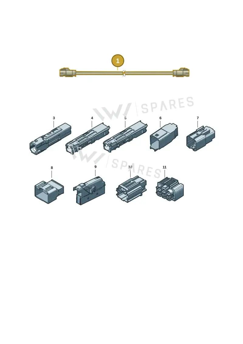 000098800DT — Volkswagen ID. Buzz (2022-2025) diagram 15a972450, position 1