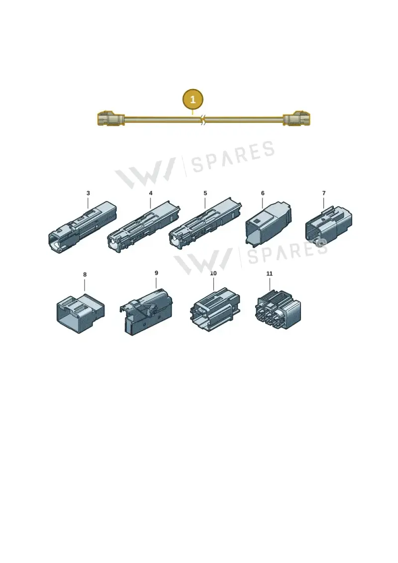 000098800EA — Volkswagen ID. Buzz (2022-2025) diagram 15a972450, position 1