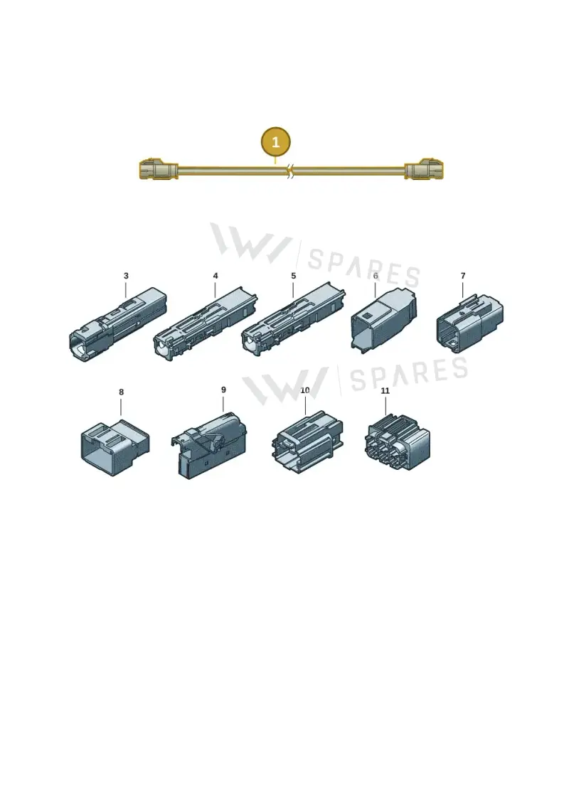000098800EB — Volkswagen ID. Buzz (2022-2025) diagram 15a972450, position 1