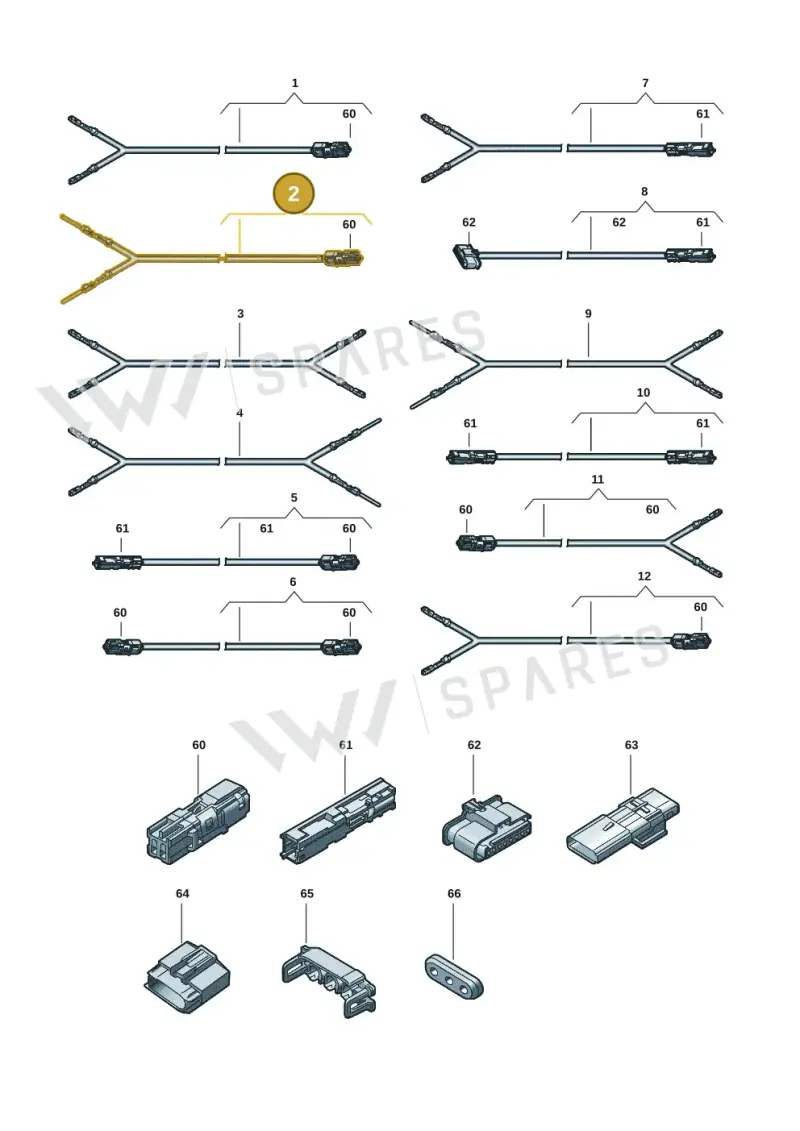 000098800FP — Audi A5 Limousine (2024-2025) diagram 596971802, position 2