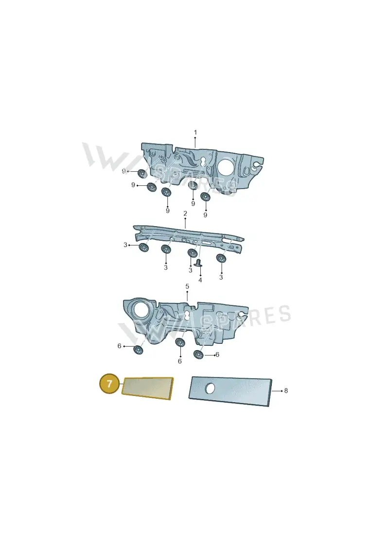 000864663 — Skoda Karoq (2017-2023) diagram 834000080, position 7