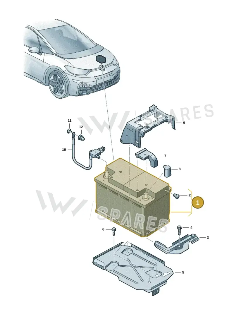 000915089BA — Volkswagen ID.3 (2019-2025) diagram 10a915000, position 1
