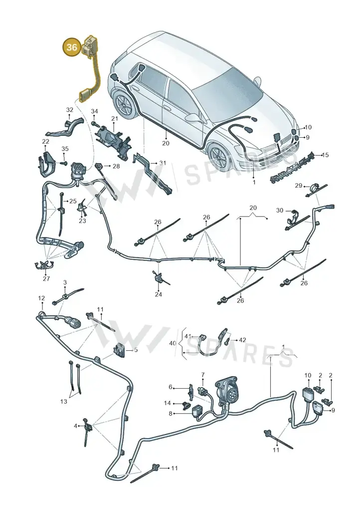 000915651A — Volkswagen E-Golf (2014-2021) diagram 774971080, position 36