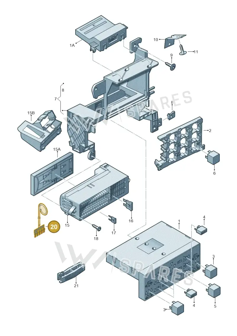 000937524 — Volkswagen Caddy panel van (2008-2010) diagram 409937000, position 20