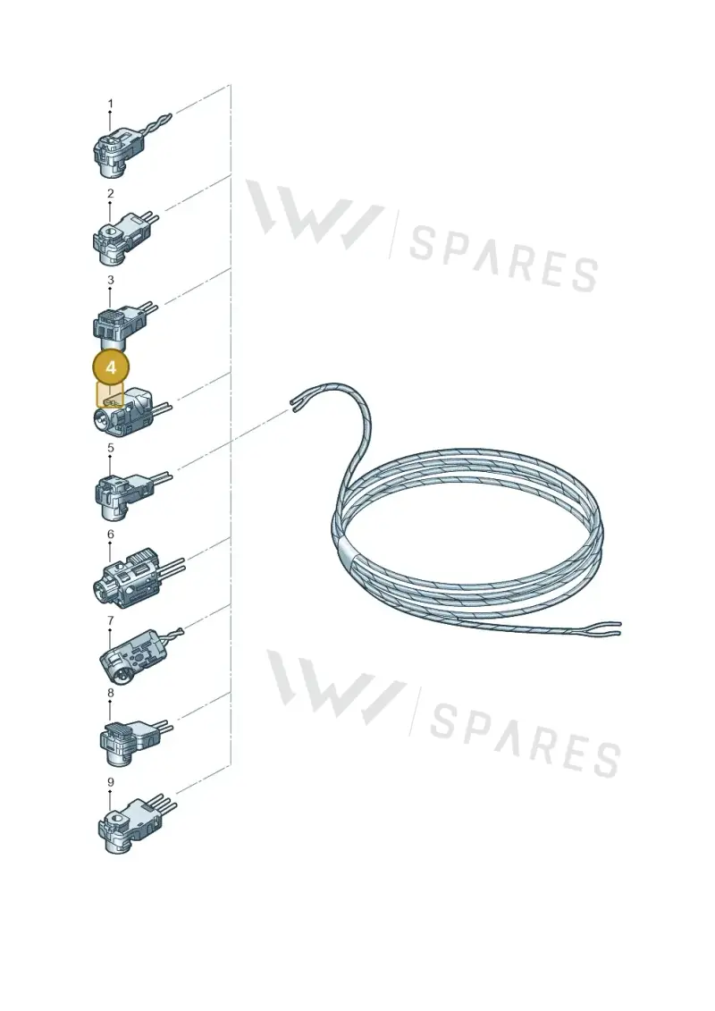 000971582T — Audi A5 Limousine (2024-2025) diagram 596971845, position 4