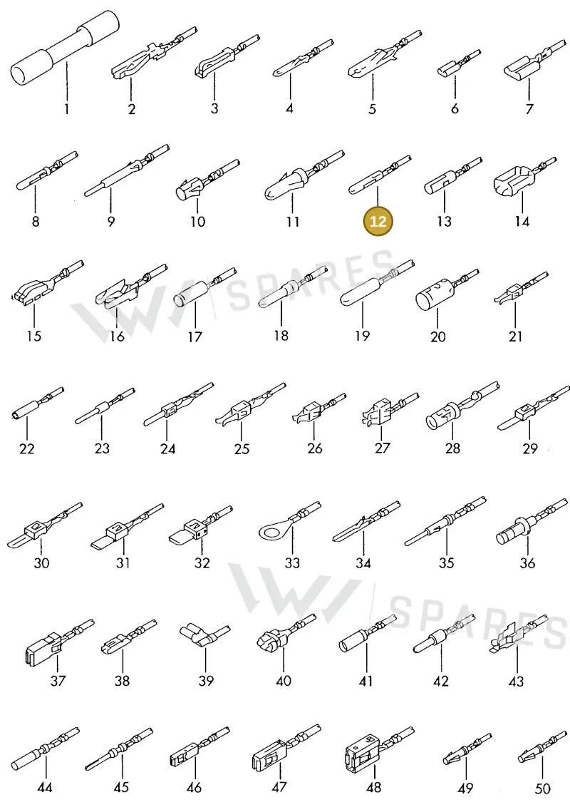 000979112E — Volkswagen 1J0 platform diagram 198979400, position 12