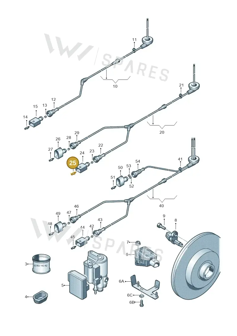 000979132E — Volkswagen Jetta 1.4 (2013-2015) diagram 409927000, position 25