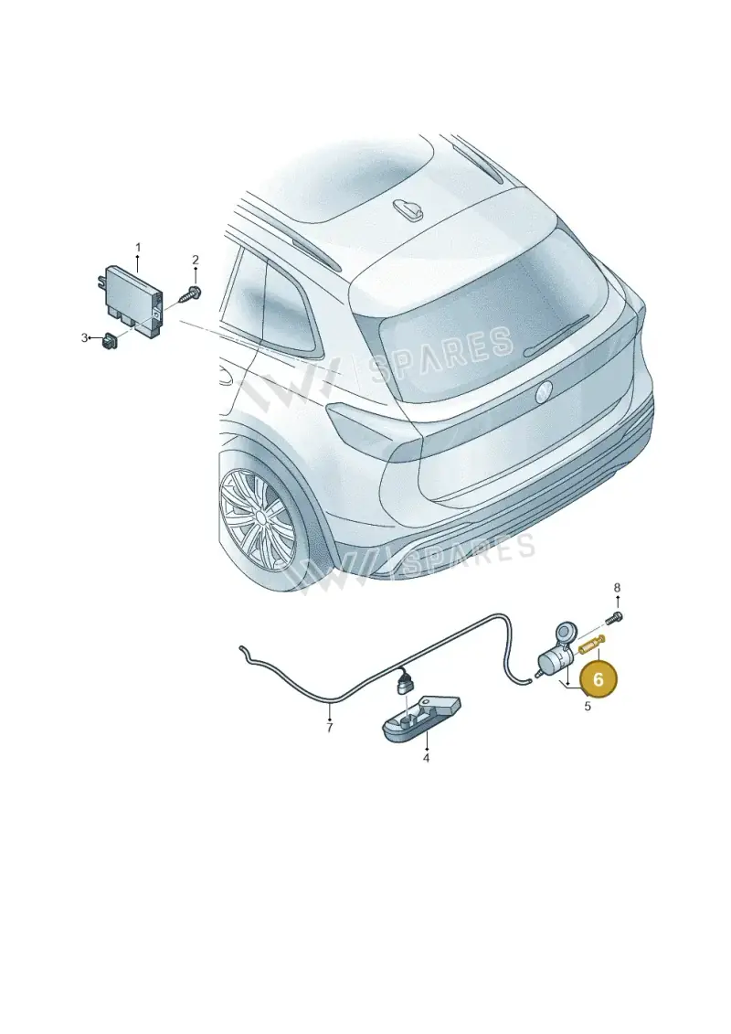 000979228E — Volkswagen Tiguan 2.0 (2023-) diagram 57x945055, position 6