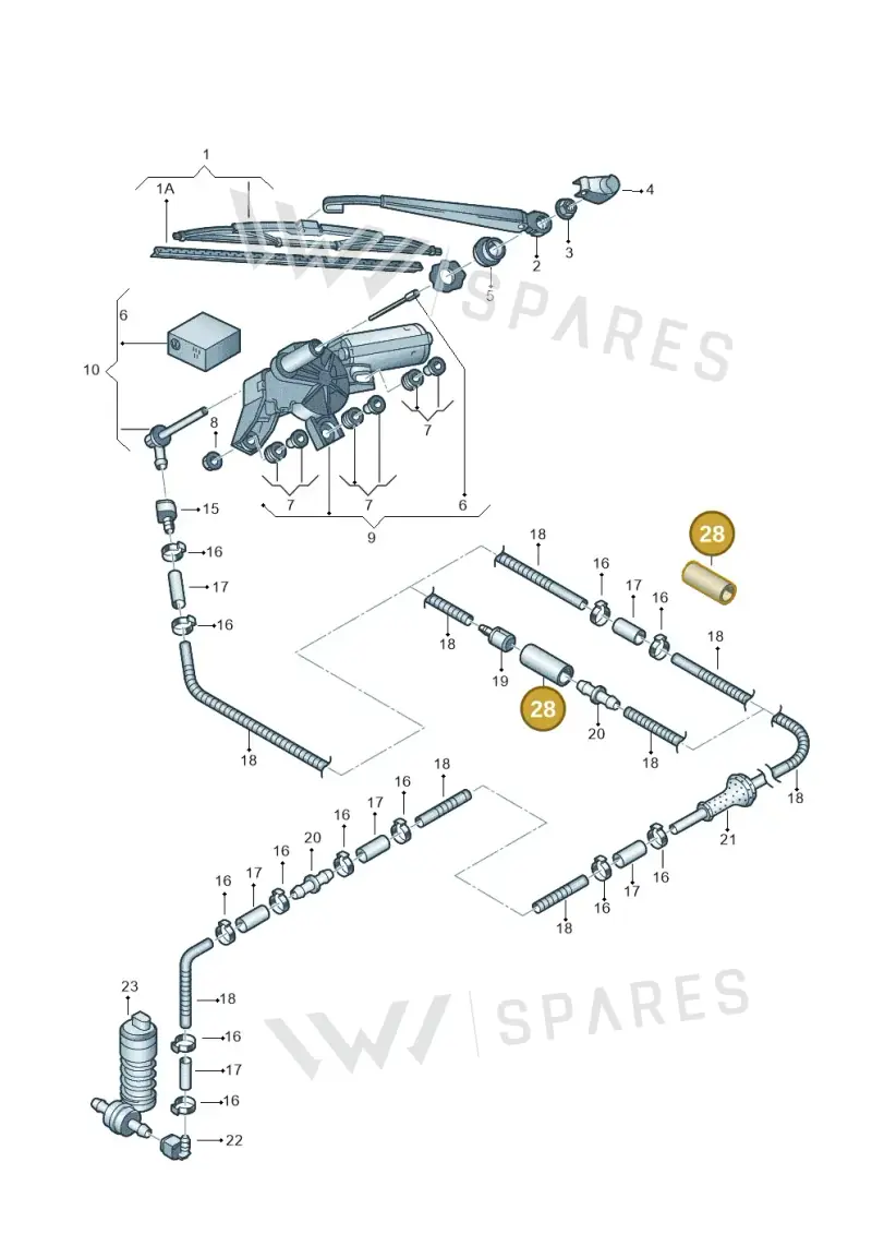 000979992 — Volkswagen SHARAN/4MOTION (2005-) diagram 475955200, position 28