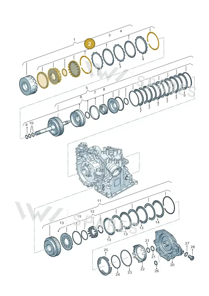 001398105 — Volkswagen POLO (2005-) diagram 158323600, position 2