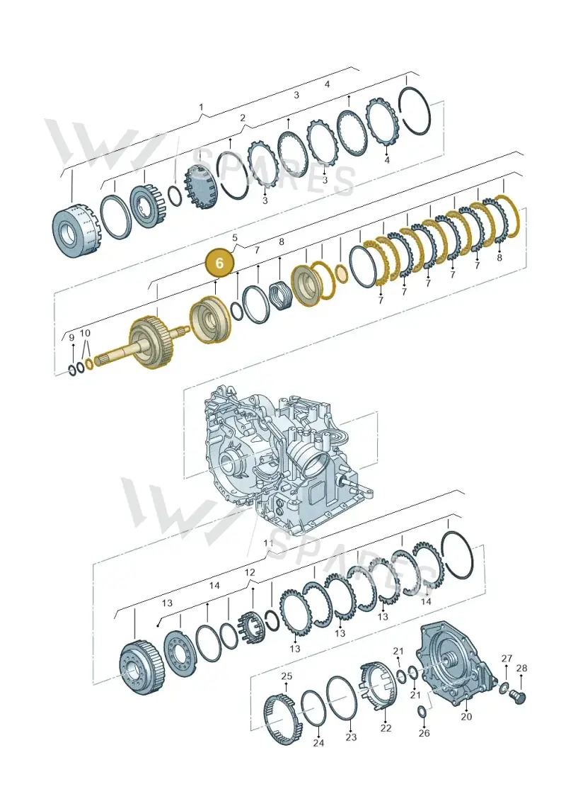 001398205 — Volkswagen LUPO/3L TDI (1998-2003) diagram 158323600, position 6