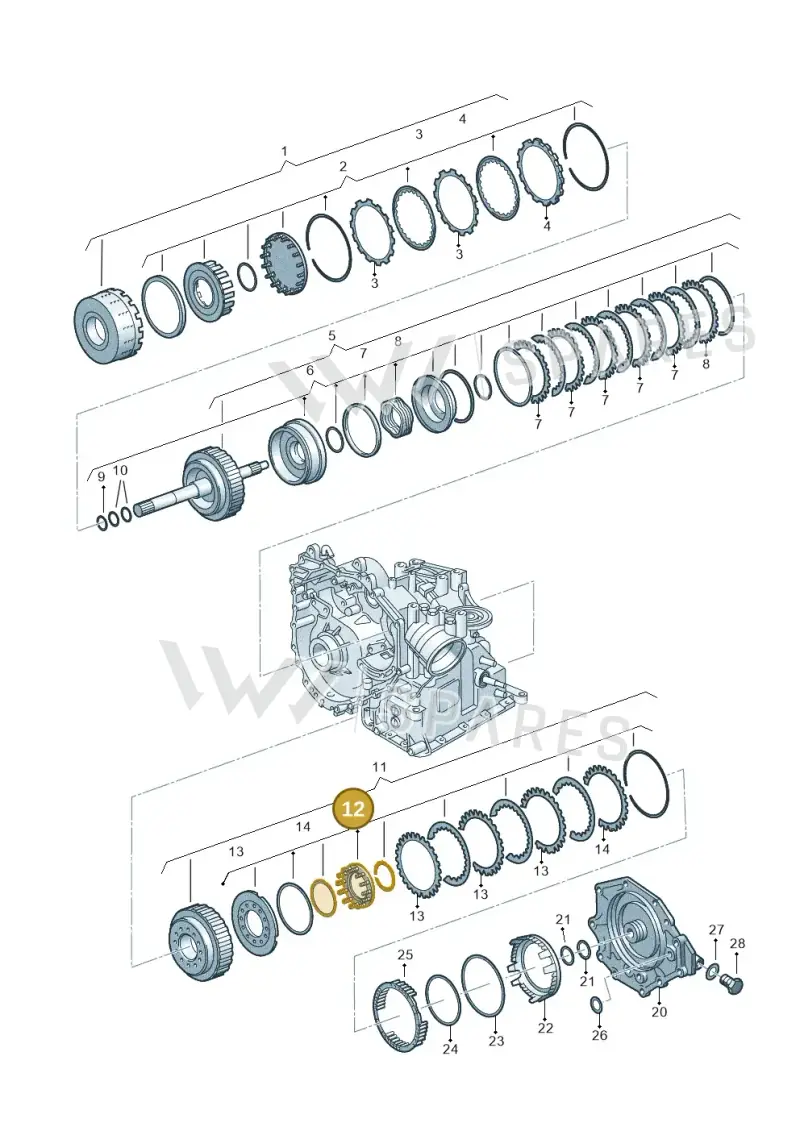 001398921 — Volkswagen LUPO/3L TDI (2003-2005) diagram 158323600, position 12