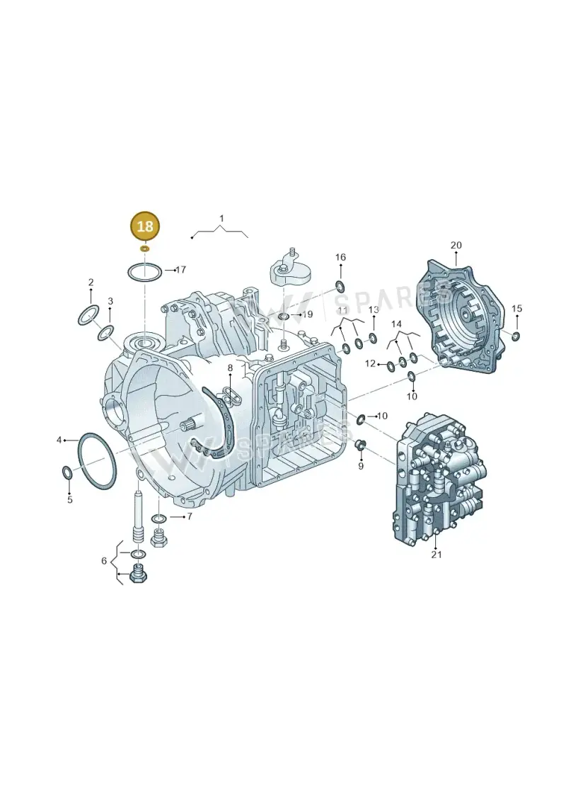 001409069 — Volkswagen Sharan (2008-2010) diagram 245321700, position 18