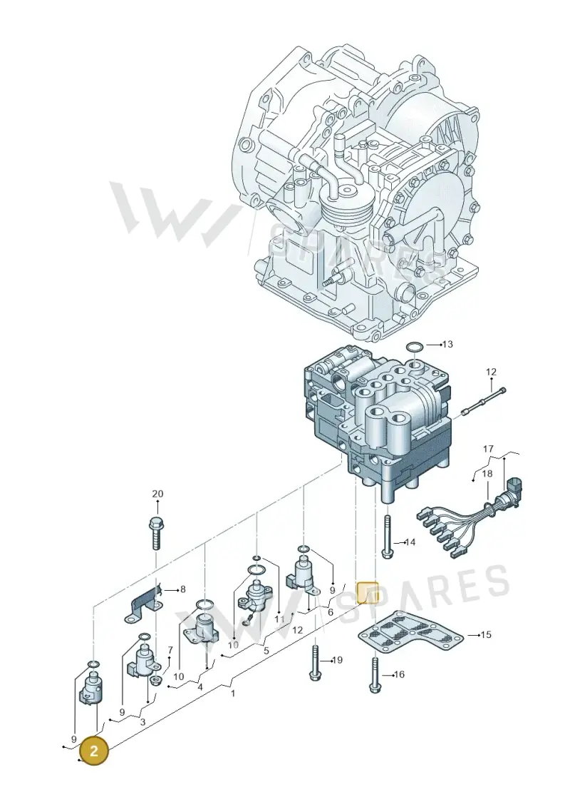 001927333 — Volkswagen LUPO/3L TDI (2003-2005) diagram 158325500, position 2