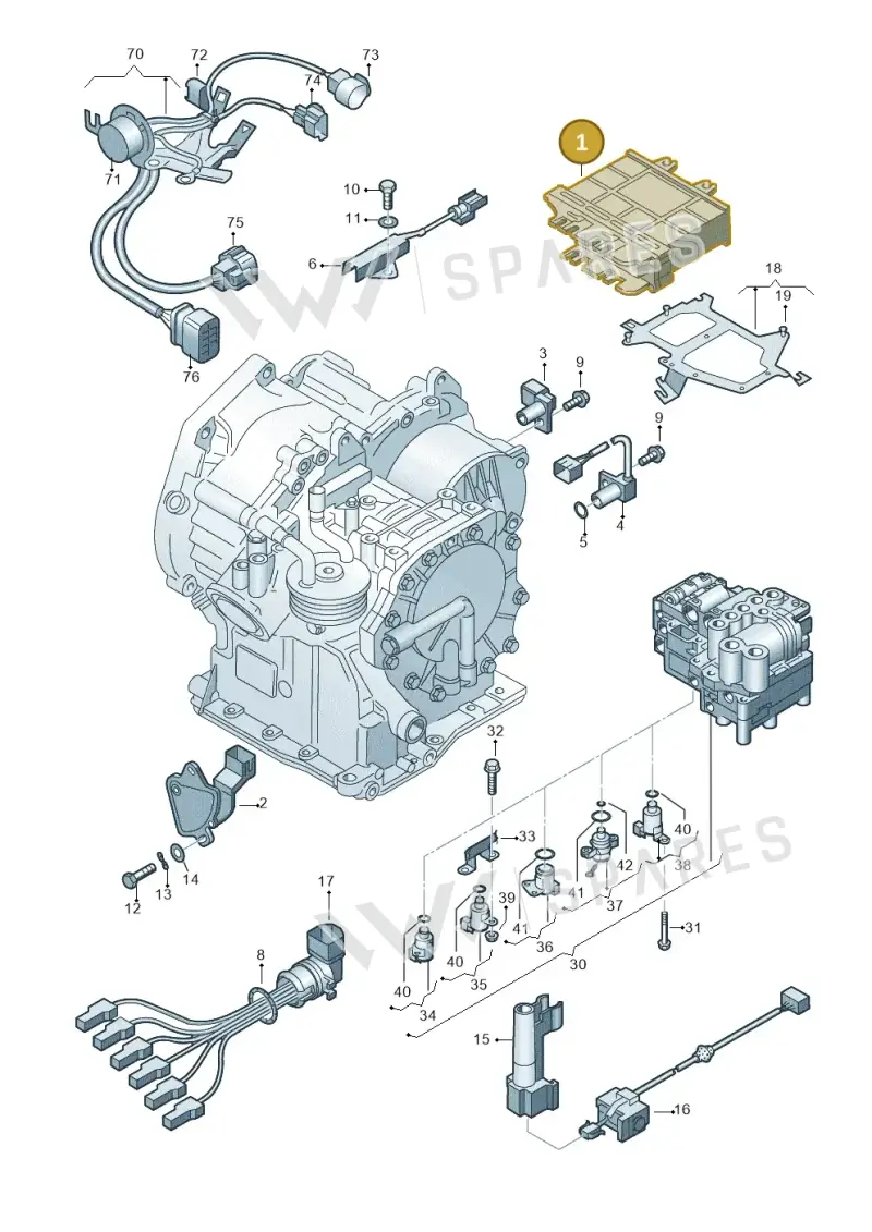 001927749Q — Volkswagen POLO (1994-1999) diagram 657927500, position 1