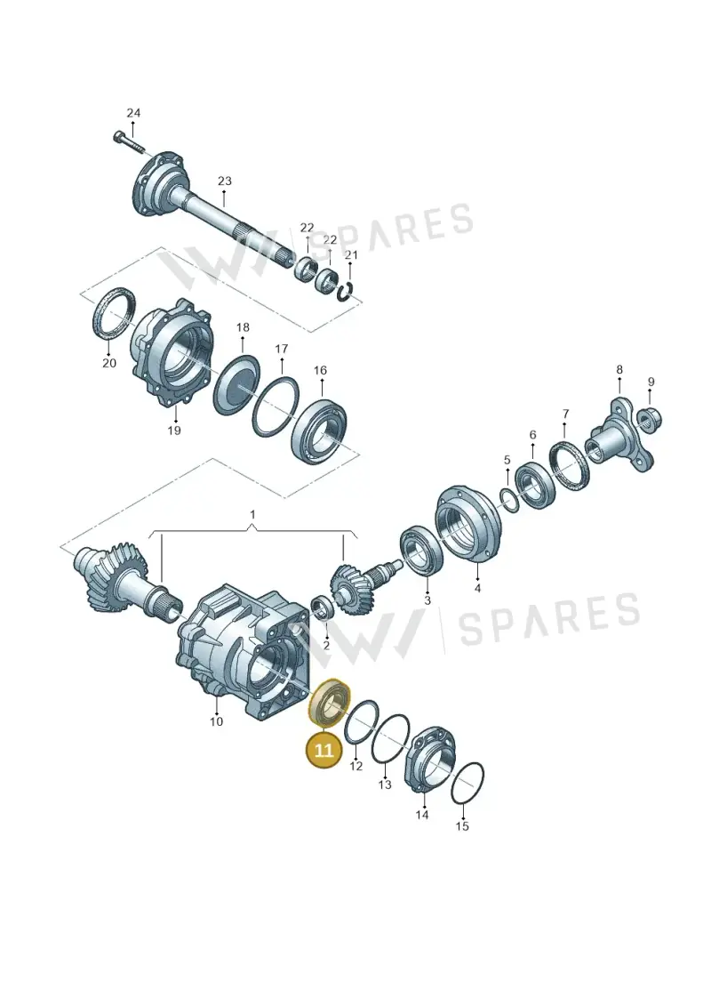 002517185 — Volkswagen Jetta/Wagon (2002-2006) diagram 194409470, position 11