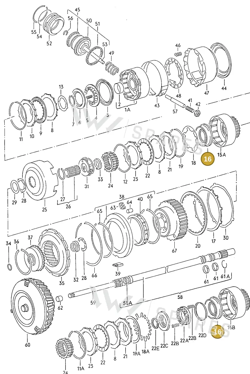 010323217A — Volkswagen Jetta (1989-1991) diagram 110092000, position 16