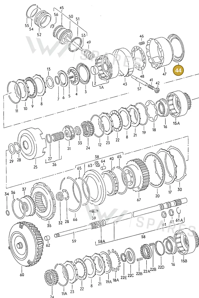 010323479A — Volkswagen Jetta (1981-1984) diagram 110092000, position 44