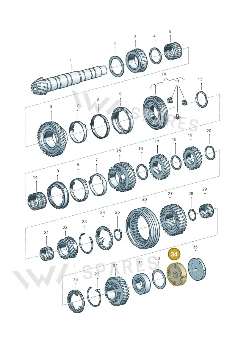 012301251B — Volkswagen PASSAT/4MOTION/W8 (2002-2005) diagram 211311390, position 34