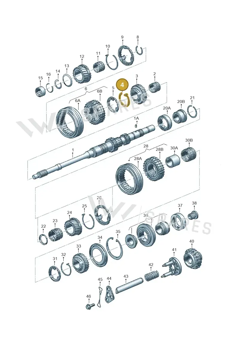 012311312D — Volkswagen Phaeton (lang) (2003-2006) diagram 118311340, position 4