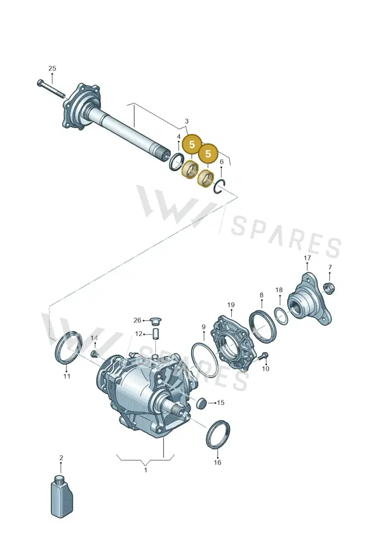012409139A — Volkswagen Caddy Maxi Kombi (2020-2024) diagram 884409103, position 5