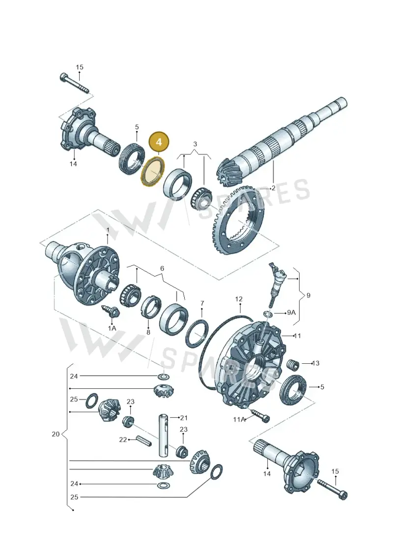 012409386AP — Volkswagen PASSAT/4MOTION/W8 (2002-2005) diagram 118409250, position 4
