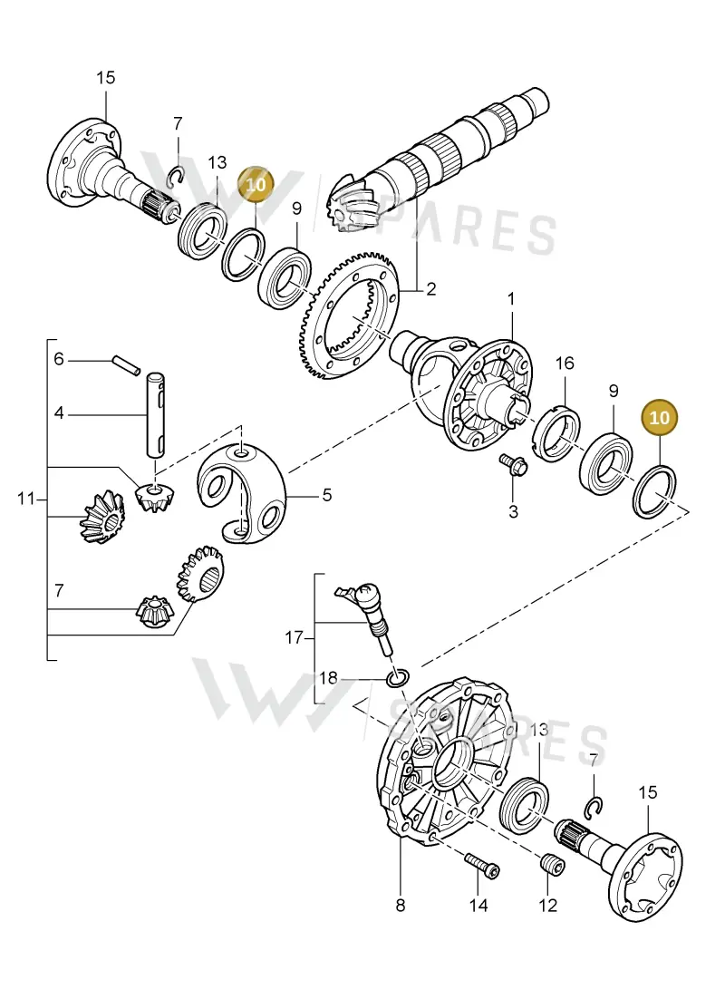 012409387AL — Porsche Boxster S (2004-2008) diagram p27305000, position 10