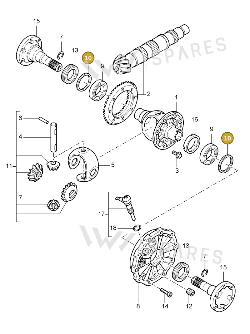 012409387AL — Porsche Cayman S (2005-2008) diagram p28305000, position 10