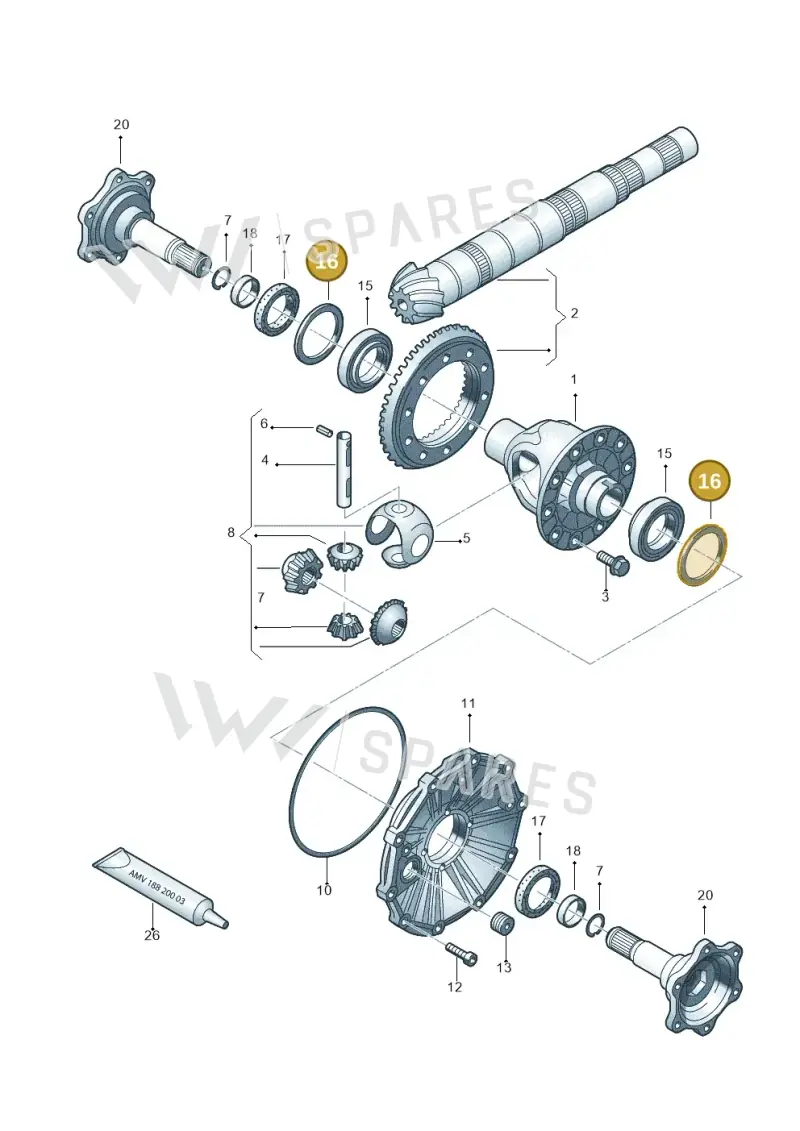 012409387AM — Audi A6 2.7 TDI (2008-2011) diagram 448409200, position 16