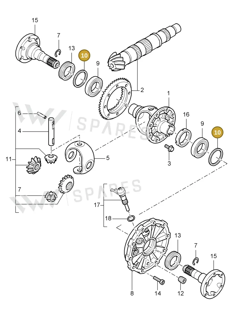 012409387AR — Porsche Cayman S (2005-2008) diagram p28305000, position 10