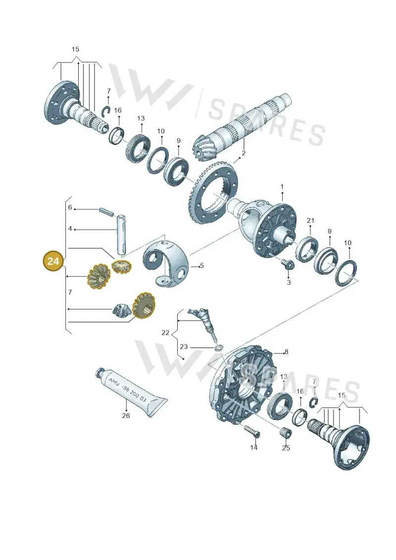 012498081C — Volkswagen PASSAT/4MOTION/W8 (2002-2005) diagram 218409150, position 24