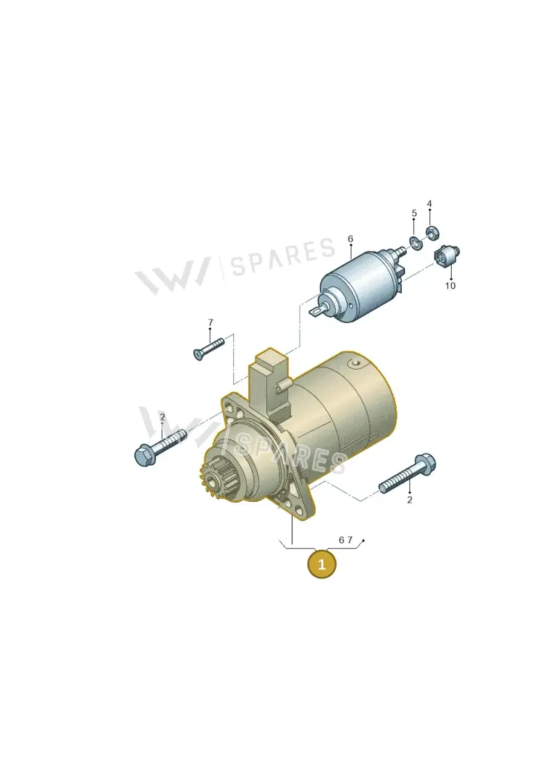012911023H — Volkswagen Touareg (2010-2012) diagram 679911000, position 1
