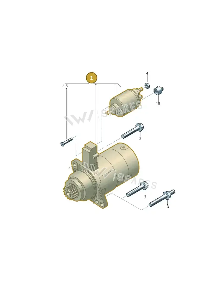 012911023H — Volkswagen Touareg (2014-2018) diagram 746911000, position 1