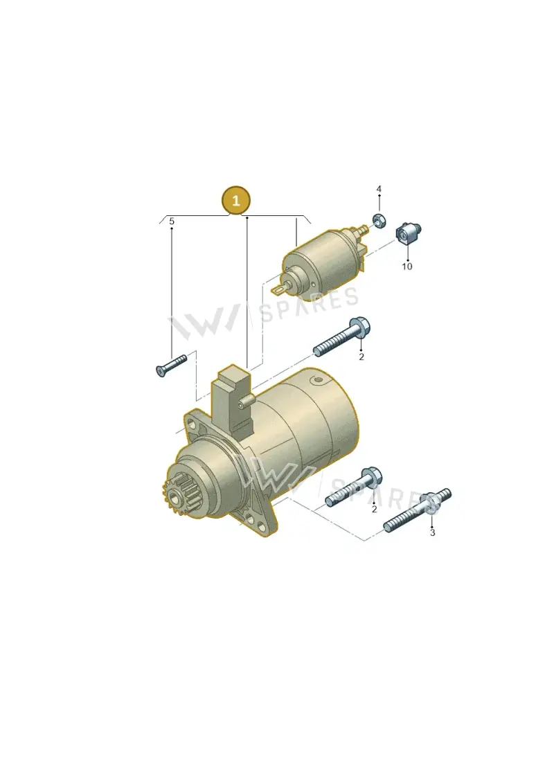 012911023H — Volkswagen Touareg (2014-2018) diagram 746911000, position 1
