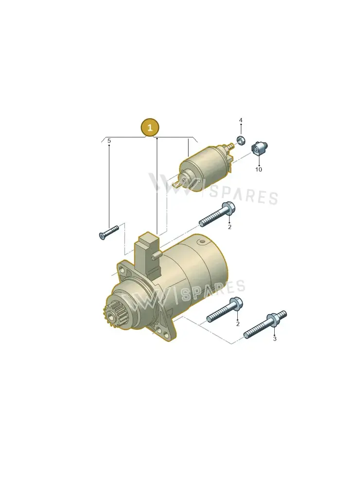 012911023L — Volkswagen Touareg BlueMotion (2014-2018) diagram 746911000, position 1