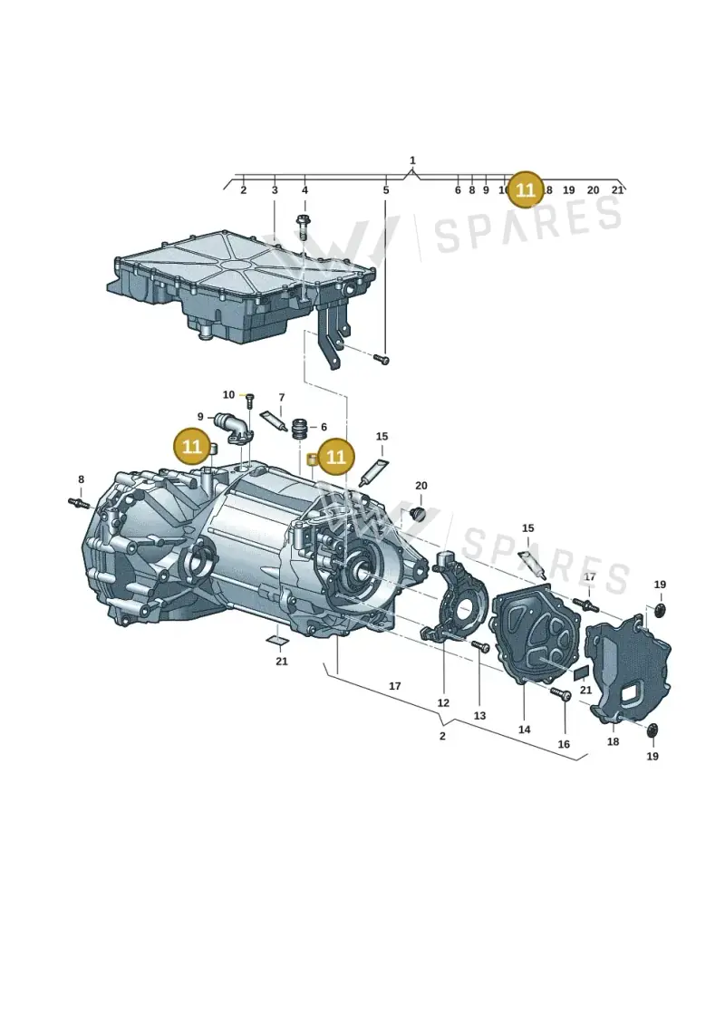 016301299A — Volkswagen ID.Buzz (2022-) diagram 10a901500, position 11