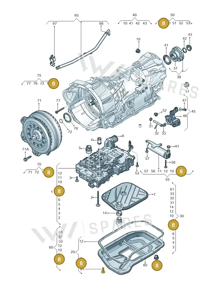 018321377B — Volkswagen Amarok twin cab (2022-) diagram 749321680, position 8