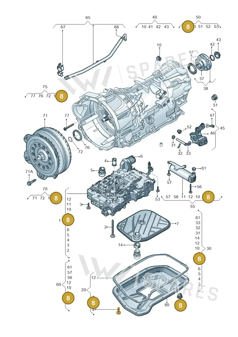 018321377B — Volkswagen Amarok twin cab (2022-) diagram 749321680, position 8