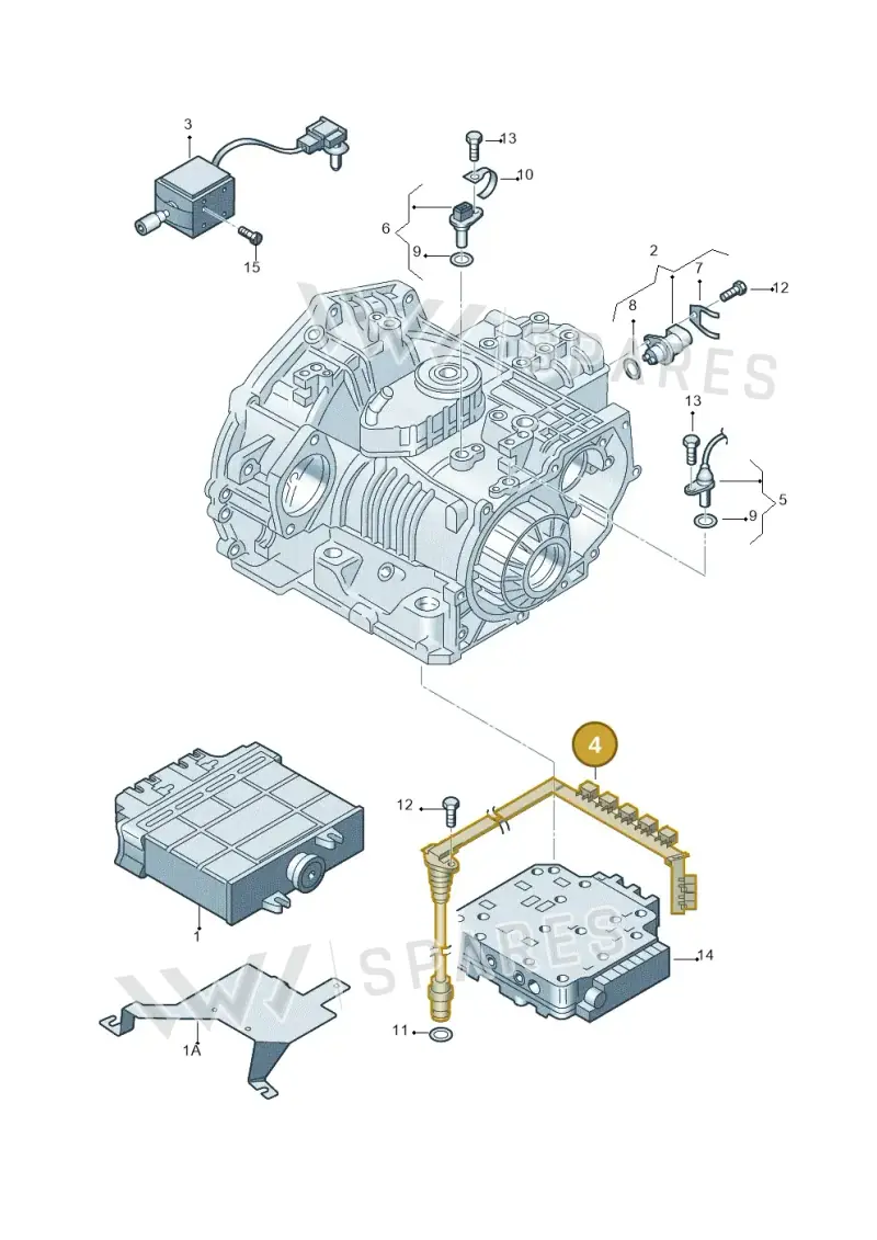 01M927365 — Volkswagen New Beetle             06> (2005-) diagram 194927500, position 4