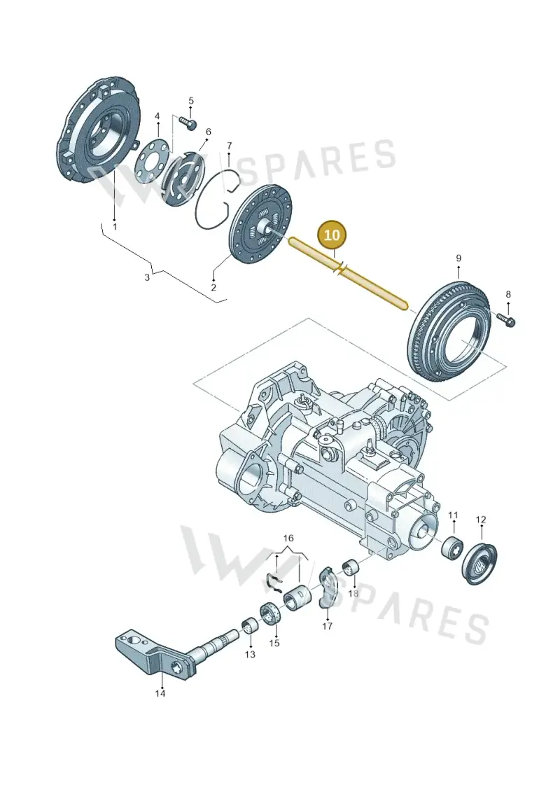 020141741B — Volkswagen Jetta/Wagon (2002-2006) diagram 201141300, position 10